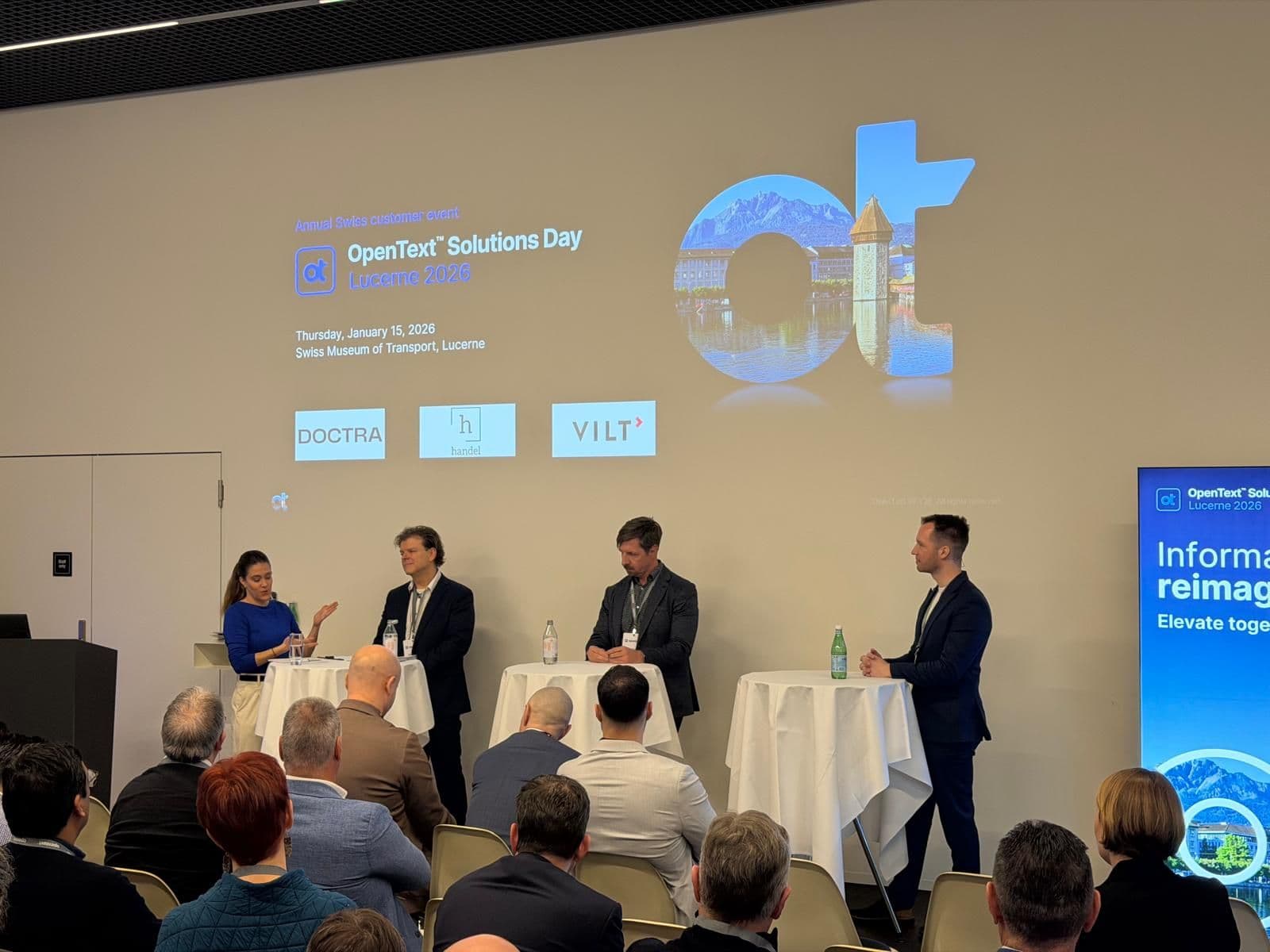 Rückblick: OpenText Solutions Day im Verkehrshaus Luzern